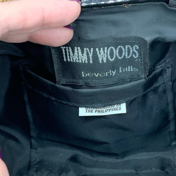 Timmy Woods Beverly Hills Vintage Hand Carved Yorkshire Terrier Dog Purse - Picture 6 of 7